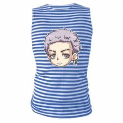 Майка-тельняшка Takashi Mitsuya chibi - PrintSalon