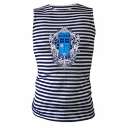 Майка-тільняшка Tardis - PrintSalon