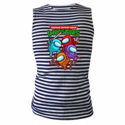 Майка-тельняшка Teenage Mutant Ninja Impostors - PrintSalon