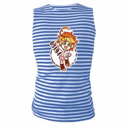 Майка-тельняшка The promised Neverland Emma - PrintSalon