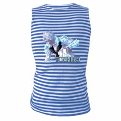 Майка-тельняшка Тоширо Хицугая взрослый банкай - PrintSalon