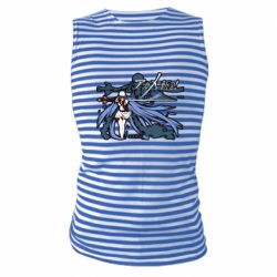 Майка-тельняшка Убийца Акаме  Арт - PrintSalon