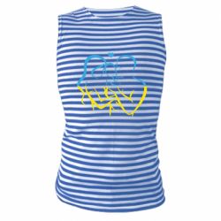 Майка-тельняшка Украина! Семья! - PrintSalon