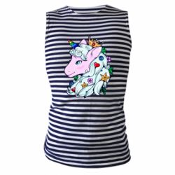 Майка-тельняшка Unicorn Princess - PrintSalon