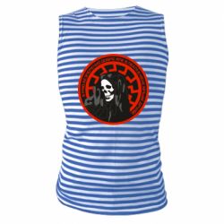 Майка-тільняшка В раю безперечно добре, але в пеклі в мене більше друзів - PrintSalon