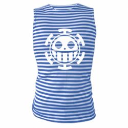 Майка-тельняшка Ван Пис флаг Трафальгара - PrintSalon