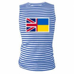 Майка-тельняшка Великобритания и Украина