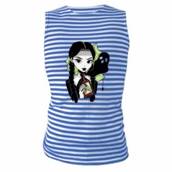 Майка-тільняшка Венздей з отрутою - PrintSalon