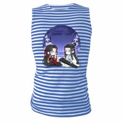 Майка-тільняшка Вей Ін та Лань Чжань - PrintSalon