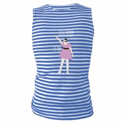 Майка-тельняшка Вон из Украины москаль - PrintSalon