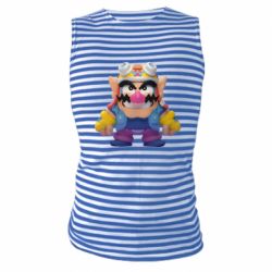 Майка-тельняшка Wario - PrintSalon