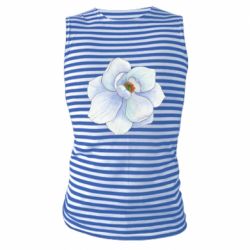 Майка-тельняшка Watercolor flower - PrintSalon