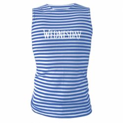 Майка-тільняшка Wednesday logo - PrintSalon
