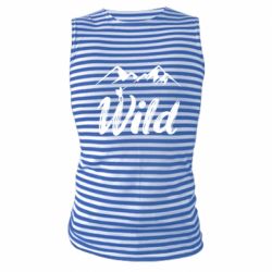 Майка-тельняшка Wild - PrintSalon