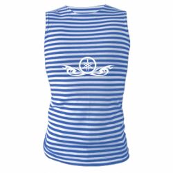 Майка-тельняшка Yamaha Art Logo - PrintSalon