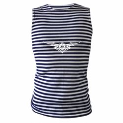 Майка-тельняшка Yamaha Lines Art - PrintSalon