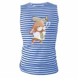 Майка-тельняшка Заяц украинец! С Новым Годом 2023 - PrintSalon