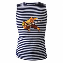 Майка-тельняшка Zenitsu Demon Slayer - PrintSalon