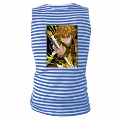 Майка-тельняшка Zenitsu - PrintSalon