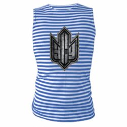 Майка-тільняшка ЗСУ метал лого - PrintSalon