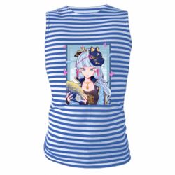 Майка-тельняшка Аяка в рамке - PrintSalon