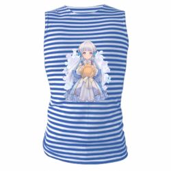 Майка-тельняшка Аяка в стиле Фонтейна - PrintSalon