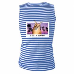 Майка-тельняшка Big Floppa - PrintSalon