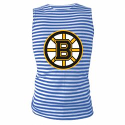 Майка-тельняшка Boston Bruins logo - PrintSalon