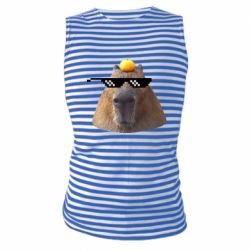 Майка-тільняшка Capybara cool