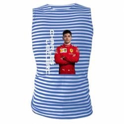 Майка-тельняшка F1 Charles Leclerc - PrintSalon