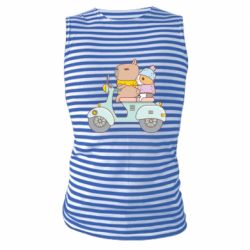 Майка-тельняшка Капибара и Морская свинка - PrintSalon