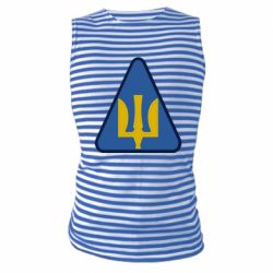 Майка-тельняшка Нарукавный знак воздушных сил Украины