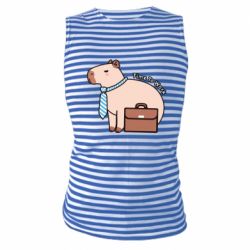 Майка-тільняшка Time To Work - PrintSalon