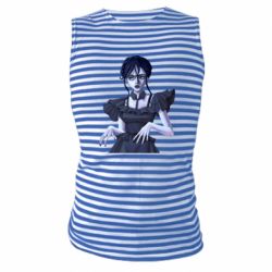 Майка-тельняшка Венздей арт - PrintSalon