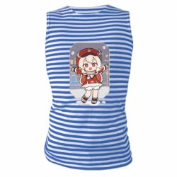 Майка-тельняшка Зимняя Кли - PrintSalon