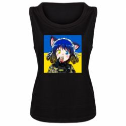 Женская майка Аниме Украина - PrintSalon