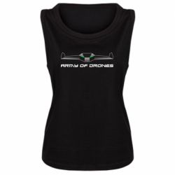 Женская майка Army of Drones - PrintSalon