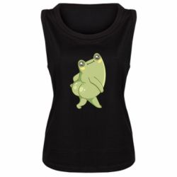 Женская майка Froggylicious - PrintSalon