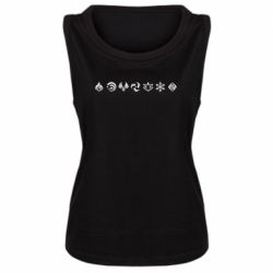 Женская майка Genshin loading screen - PrintSalon