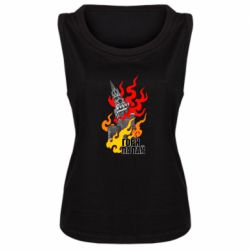 Женская майка Гори полыхай - PrintSalon