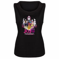 Женская майка JoJo Golden Wind - PrintSalon