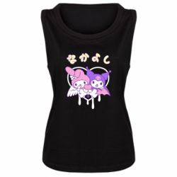 Женская майка Kuromi and My Melody - PrintSalon