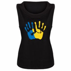 Женская майка Руки Украина - PrintSalon