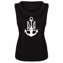 Женская майка ВМС Украины - PrintSalon