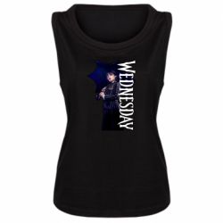 Женская майка Wendesday Addams - PrintSalon