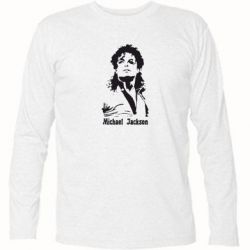 Футболка з довгим рукавом Майкл Джексон - PrintSalon