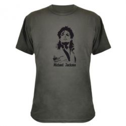 Камуфляжна футболка Майкл Джексон - PrintSalon