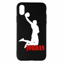 Чохол для iPhone X/Xs Майкл Джордан