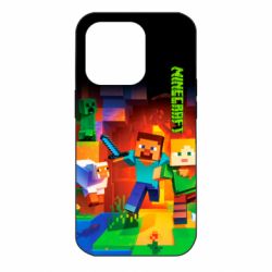 Чехол для iPhone 14 Pro Майнкрафт - PrintSalon