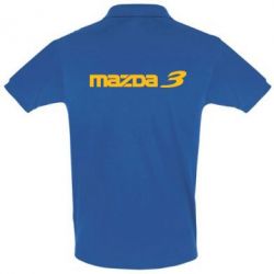 Мужское поло Mazda 3 - PrintSalon